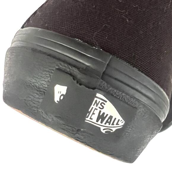 Vans Sneakers Off The Wall 721454 Sk8 Hi High Top Black Shoes Men 5 Women 6.5 - Picture 10 of 13